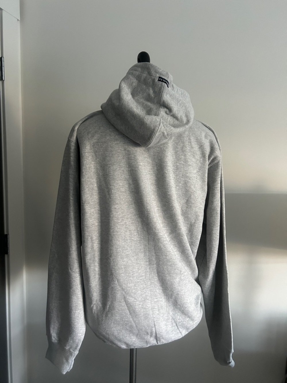 Findlay Oilers M Gray Hooded Sweatshirt with Orange Logo - Picture 5 of 7